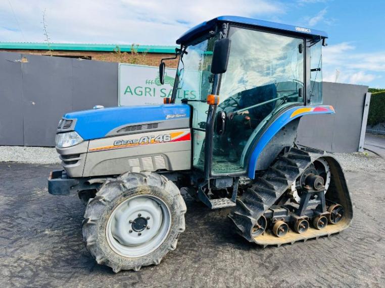 ISEKI AT46 HALF TRACK TRACTOR* 3070 HOURS*VIDEO*