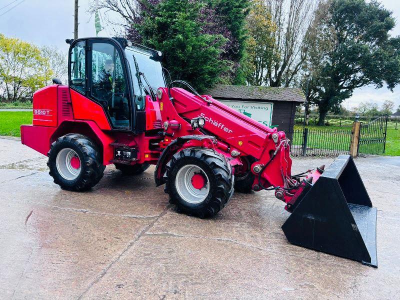 SCHAFFER 9510T 4WD TELEHANDLER *YEAR 2013* C/W BRAND NEW BUCKET *VIDEO*