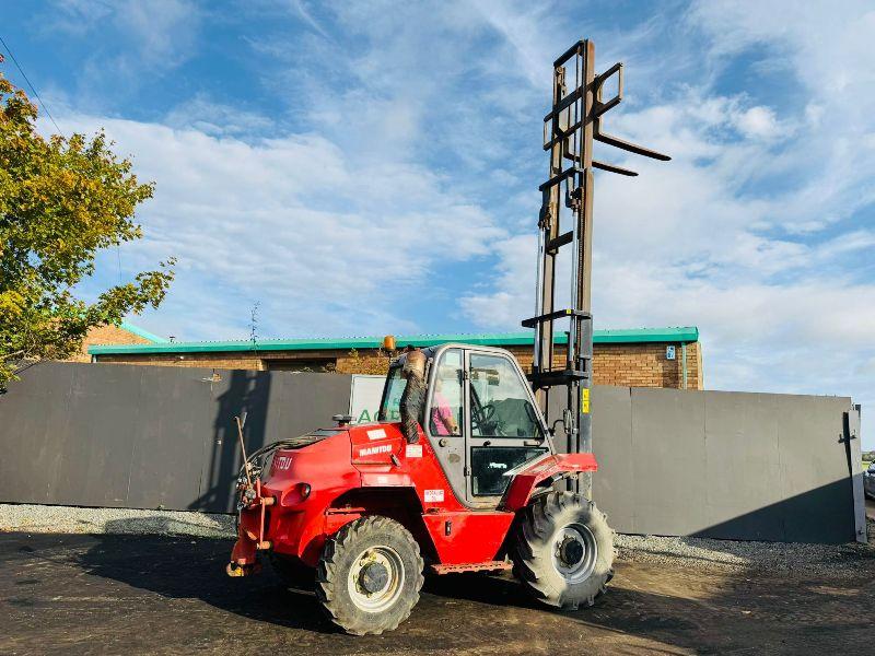 MANITOU M30-4 FORKLIFT*YEAR 2017*C/W PALLET TINES*PICK UP HITCH*VIDEO*