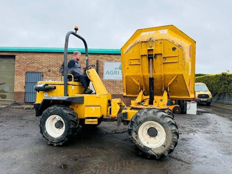 BARFORD SXR6000 SWIVLE TIP DUMPER*C/W ROLL BAR*VIDEO*