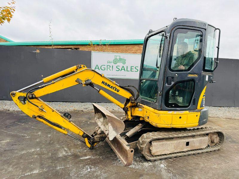 KOMATSU PC20MR EXCAVATOR*C/W BUCKET*YEAR 2010*VIDEO*
