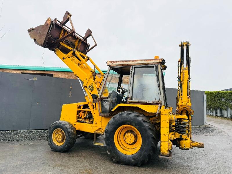 JCB 3CX PROJECT 8 HUB REDUCTION BACK END*C/W 4 IN ONE BUCKET*VIDEO*