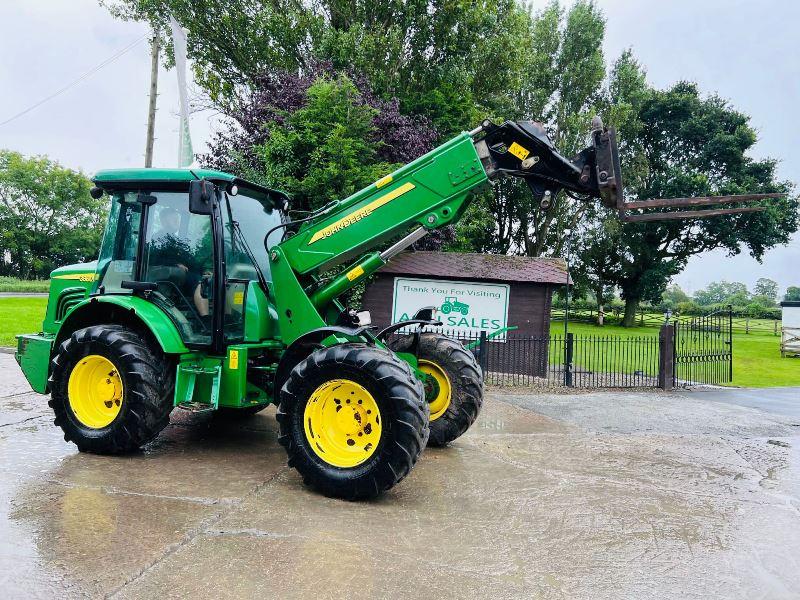 JOHN DEER 3800 4WD TELEHANDLER C/W PIN & CONE HEAD STOCK & TINES *VIDEO*