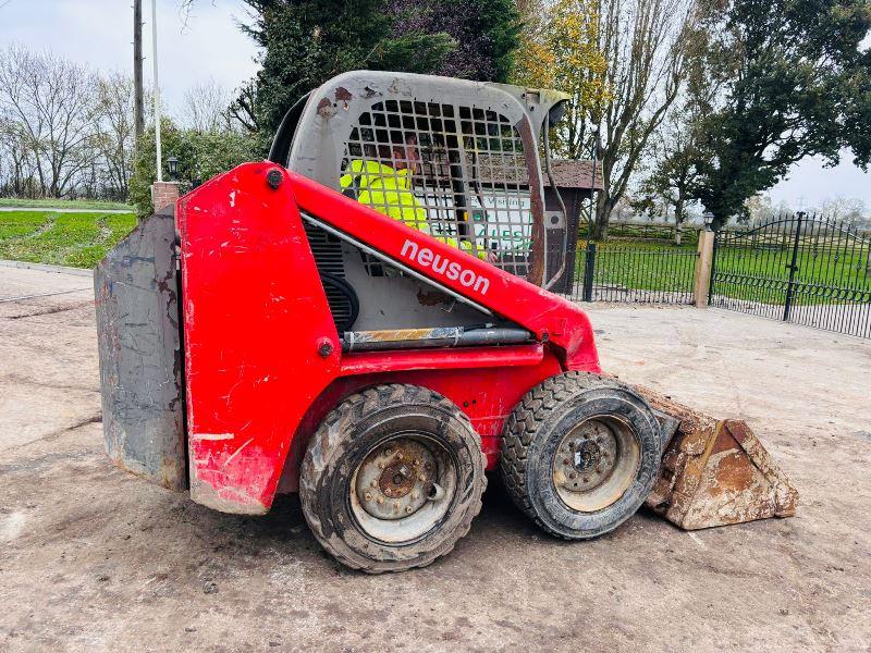 NEUSON 7015 SKIDTSEER C/W BUCKET *VIDEO*