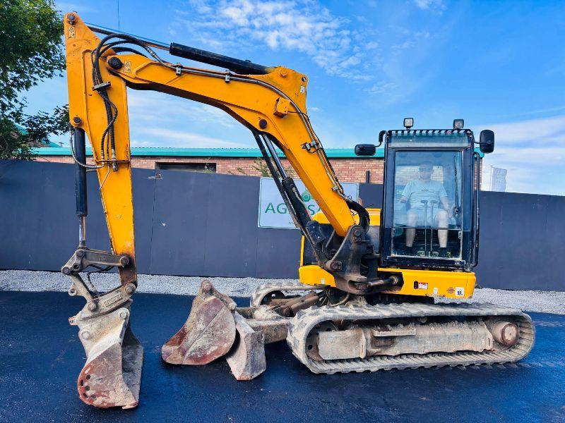 JCB 85Z-2 TRACKED EXCAVATOR*YEAR 2020*C/W 2 BUCKETS*VIDEO*