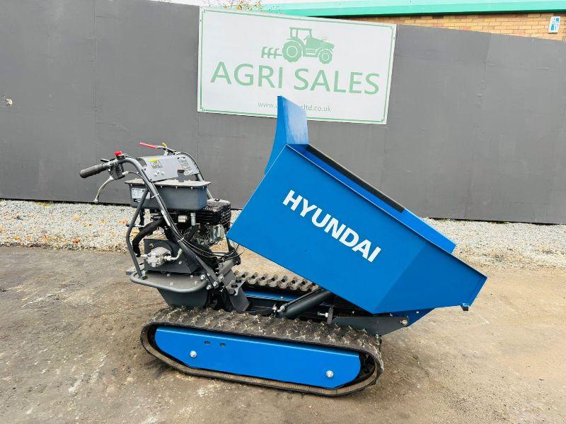 *UNUSED*HYUNDAI WALK BEHIND TRACKED DUMPER*X DEMO*VIDEO*