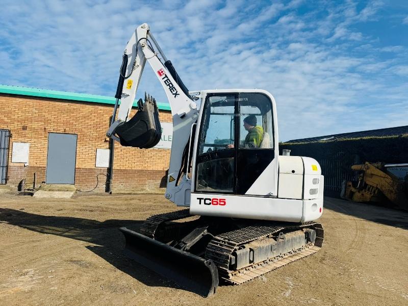 TEREX TC65 TRACKED EXCAVATOR*C/W ISUZU ENGINE*VIDEO*