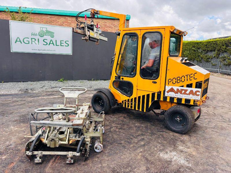 PROBST VM 204 ROBOTEC PAVING STONE LAYER*C/W 2 CLAMPS*VIDEO*