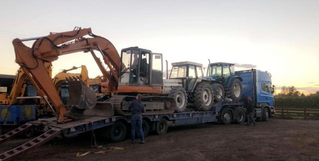 COLLECTED MACHINES INTO STOCK 