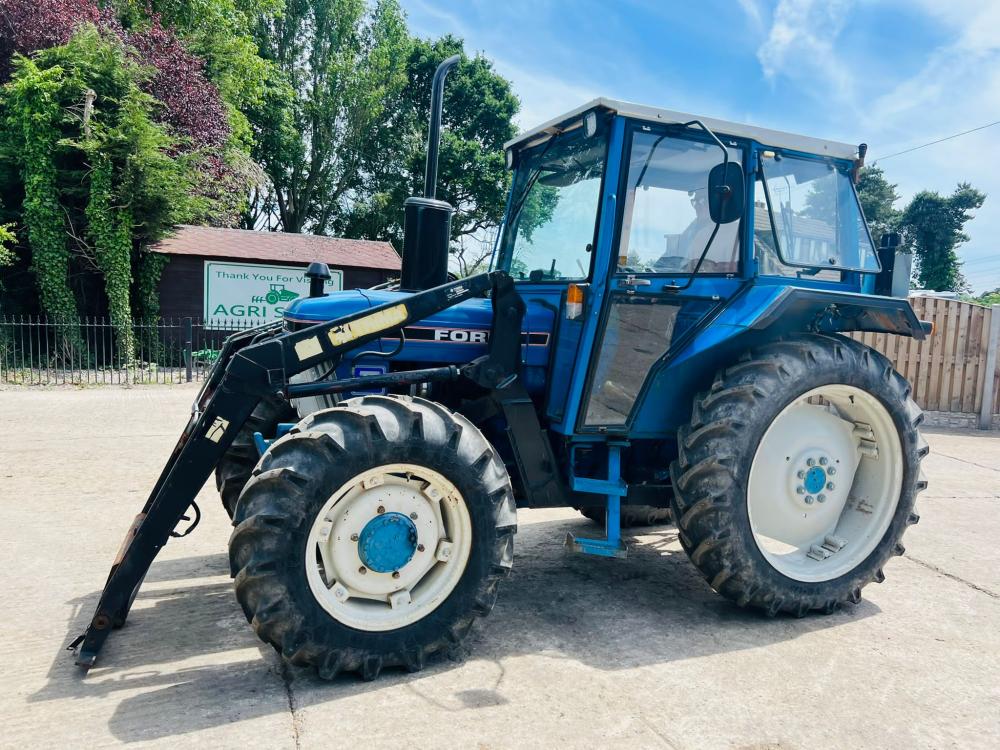 FORD 4610 4WD TRACTOR C/W TRIMA FRONT LOADER 