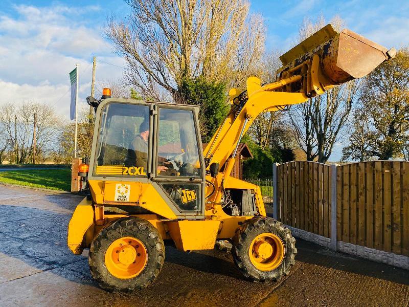 JCB 2CXL 4WD FRONT LOADER C/W FOUR WHEEL STEER