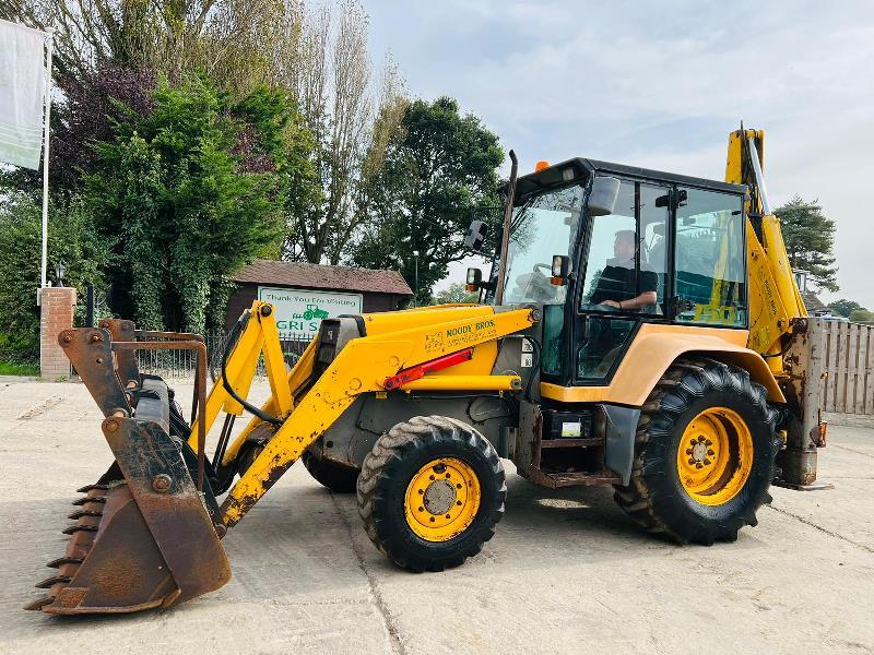 FERMEC 750 4WD BACKHOE DIGGER C/W EXTENDING DIG *VIDEO*
