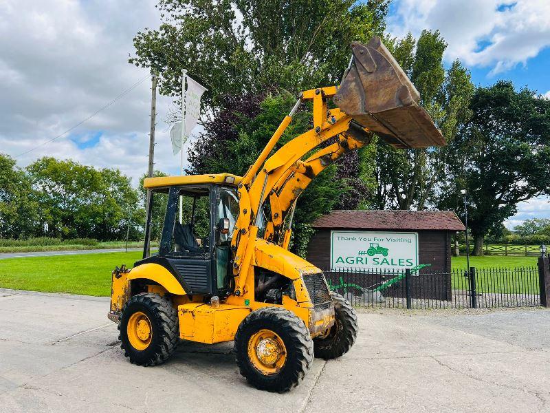 JCB 2CX 4WD AIRMASTER LOADING SHOVEL C/W 4 WHEEL STEER *VIDEO*