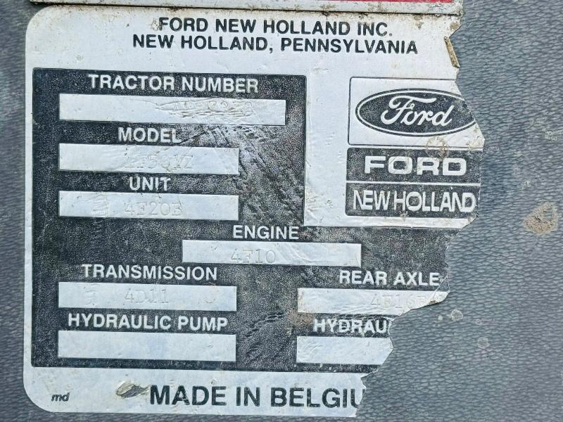 FORD 675D TURBO BACKHOE LOADER*C/W BUCKET AND BAIL SPIKE*VIDEO*