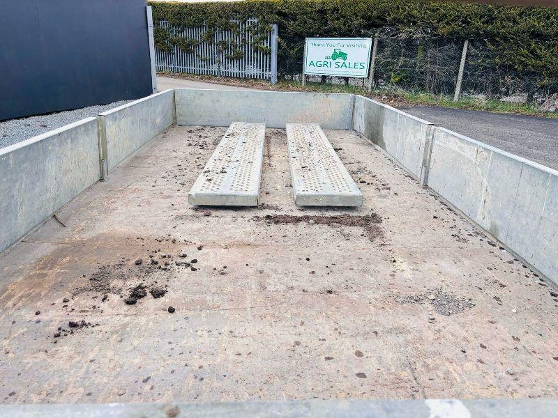 IFOR WILLIAMS 12FT TWIN AXLE PLANT TRAILER *C/W LOADING RAMP*VIDEO*