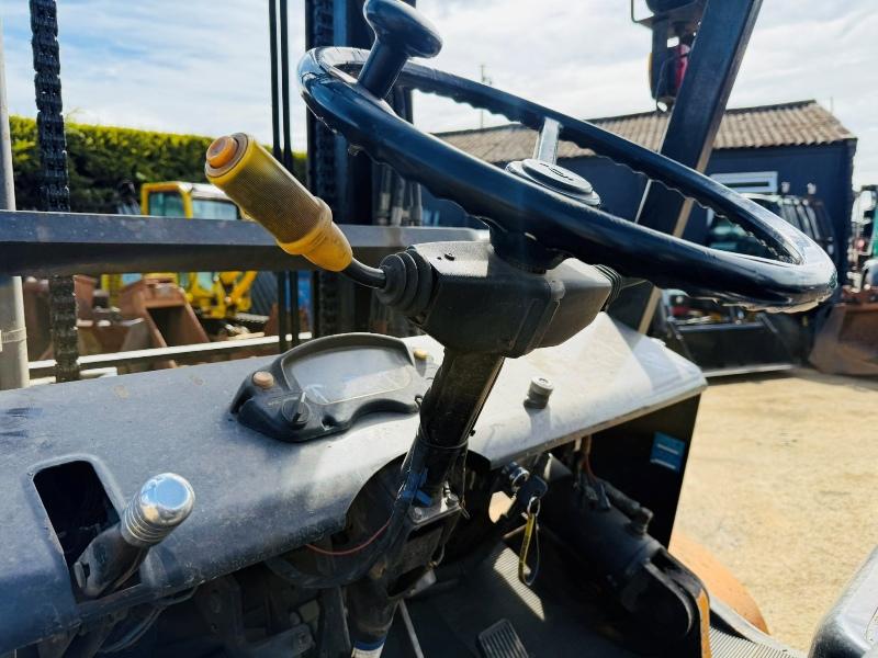 SAMSUNG FX45D FORKLIFT*C/W PALLET TINES*VIDEO*