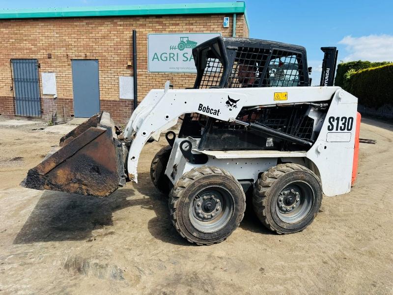 BOBCAT S130 SKIDSTEER*YEAR 2013*1800 HOURS*VIDEO*