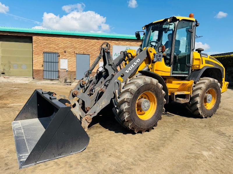 VOLVO L45F-TP LOADING SHOVEL*C/W BUCKET*YEAR 2010*VIDEO*