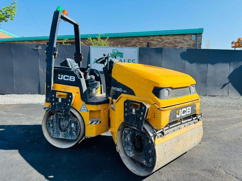 JCB VMT380-130 TANDEM ROLLER*YEAR 2015*VIDEO*