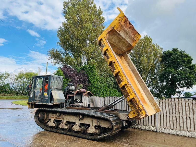 MOROOKA MST2300 TRACKED DUMPER (TRACKS NOT TURNING SPARE AND REPAIRS) *VIDEO*