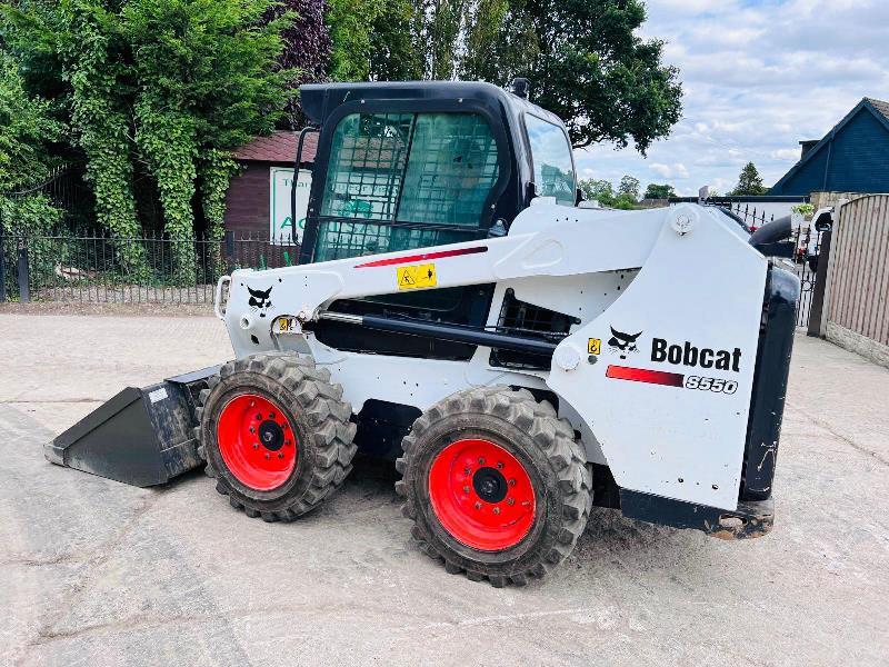 BOBCAT S550 4WD SKIDSTEER *YEAR 2016, 3974 HOURS* C/W BUCKET *VIDEO*