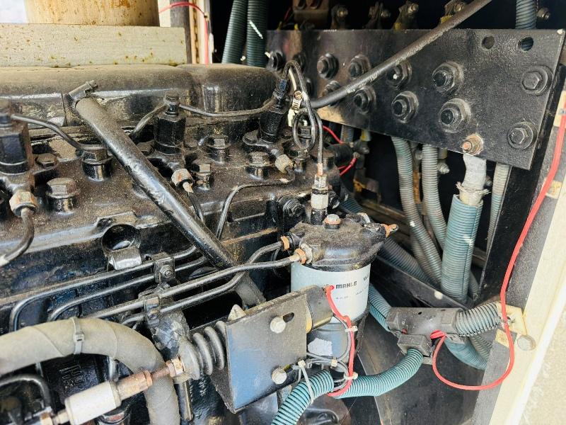 TOWABLE AIRCRAFT GROUND POWER UNIT*C/W 4 CYLINDER PERKINS ENGINE*VIDEO*