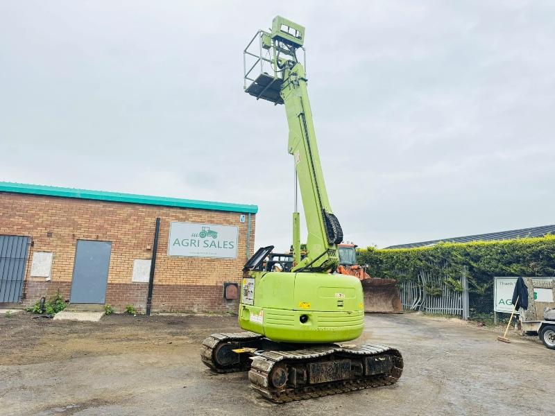 HITACHI TRACKED MANLIFT*C/W RUBBER BLOCK PADS*VIDEO*