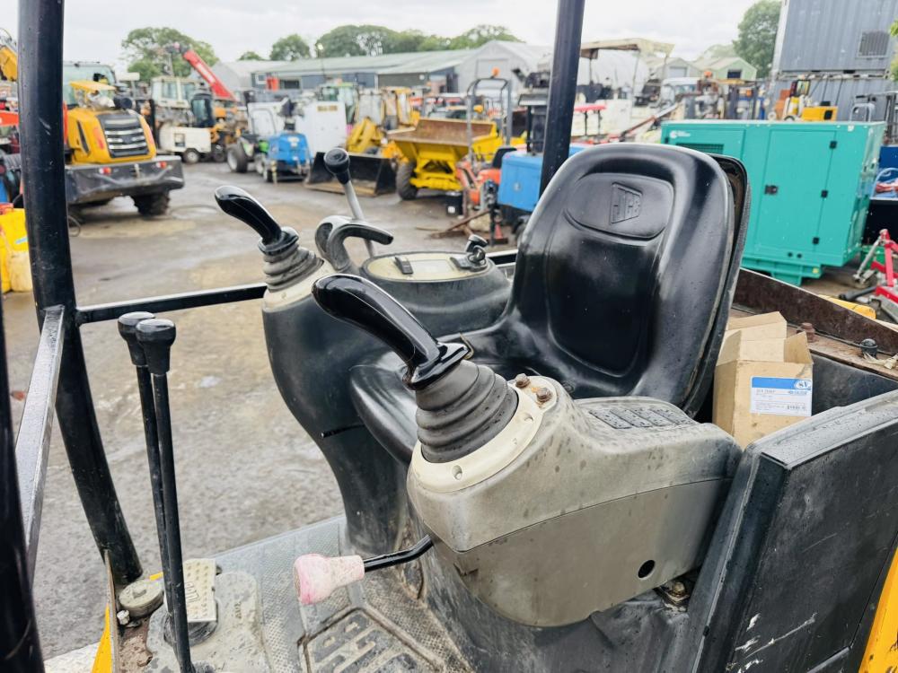 JCB 8014CTS EXCAVATOR*C/W DOUBLE AXLE PLANT TRAILER*YEAR 2010*VIDEO*