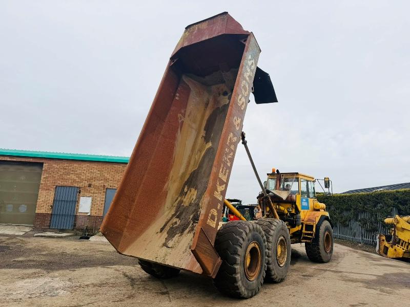 VOLVO A25C DUMP TRUCK*C/W HYDRAULIC TIP*VIDEO*