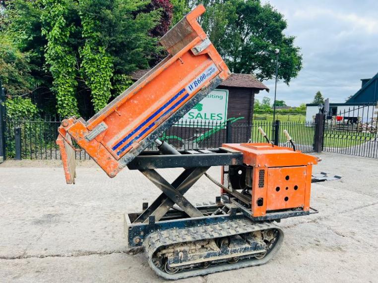 WINBULL WB600 HIGH TIP TRACKED DUMPER C/W MANAL GEAR BOX *VIDEO*