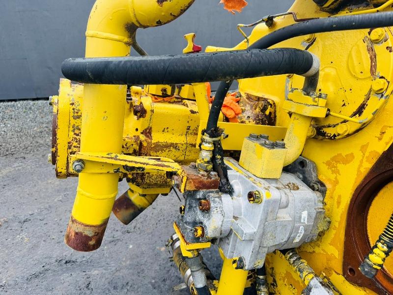 KOMATSU PC650 EXCAVATOR ENGINE*IN WORKING ORDER*VIDEO*