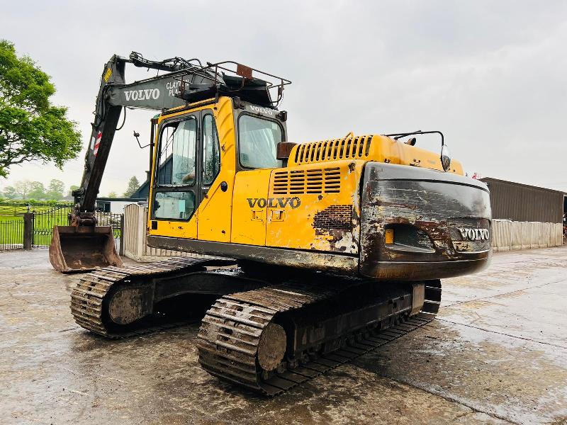 VOLVO EC210BLC TRACKED EXCAVATOR C/W QUICK HITCH *VIDEO*