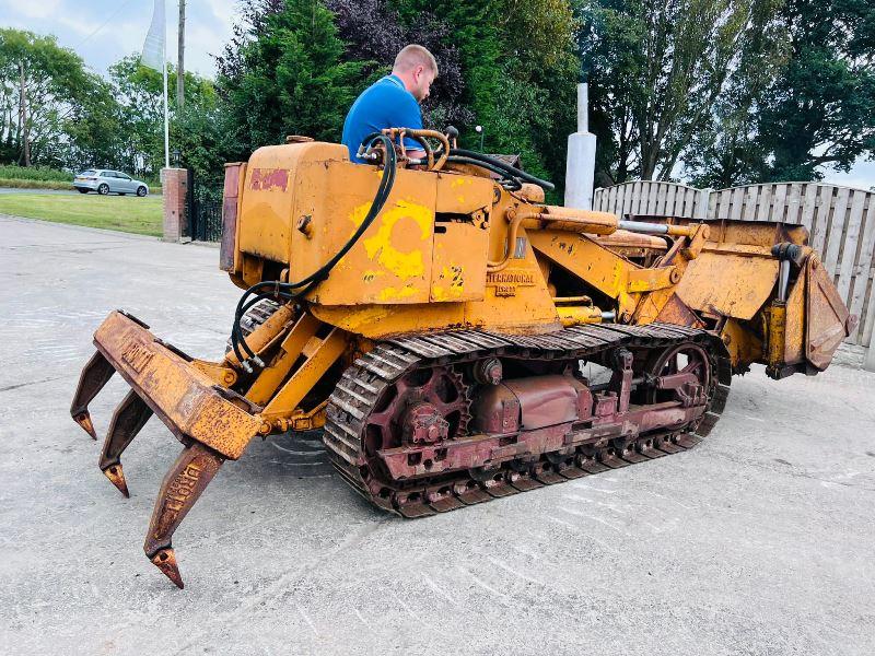 INTERNATIONAL BTD6 DROTT C/W REAR RIPPER & THREE IN ONE BUCKET *VIDEO*