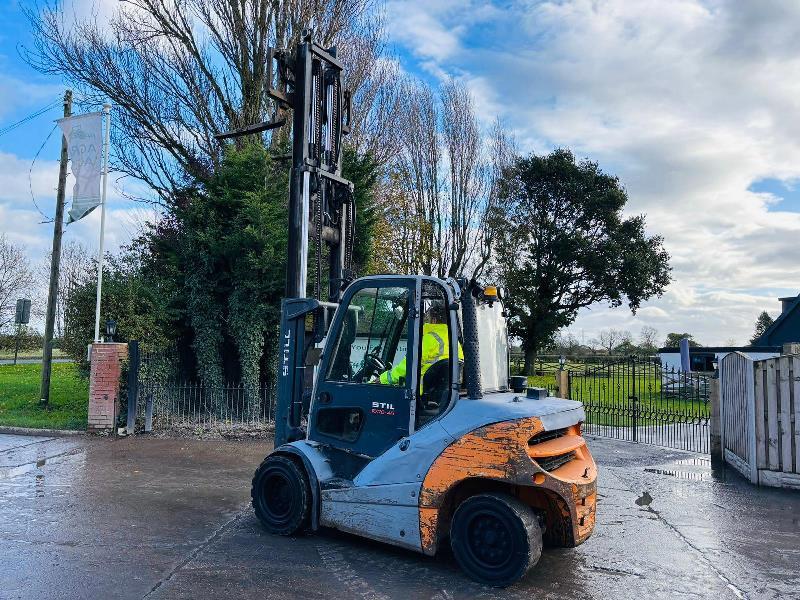 STILL RX70-45 DIESEL CONTAINER SPEC FORKLIFT *YEAR 2015* C/W 3 STAGE MAST *VIDEO*