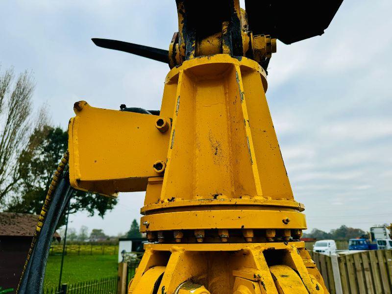 STRUTT 5 TINE ROTATING SCRAP GRAB *YEAR 2022* TO SUIT 30 TONNE EXCAVATOR *VIDEO*