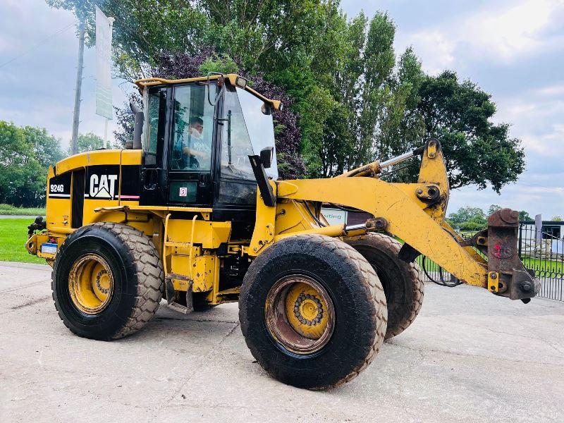 CATERPILLAR 924G 4WD LOADING SHOVEL C/W QUICK HITCH *VIDEO*