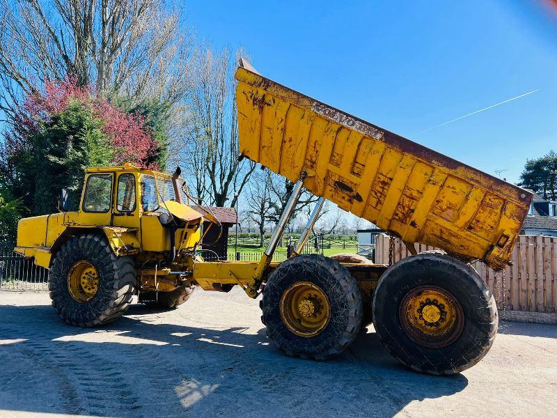 VOLVO BM 6X6 ARTICULATED DUMP TRUCK C/W HYDRAULIC TIP *VIDEO*