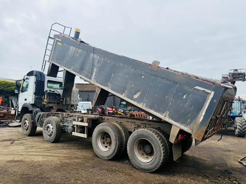 VOLVO FMX420 8X4 TIPPER LORRY*YEAR 2018*C/W EASY SHEET*VIDEO*