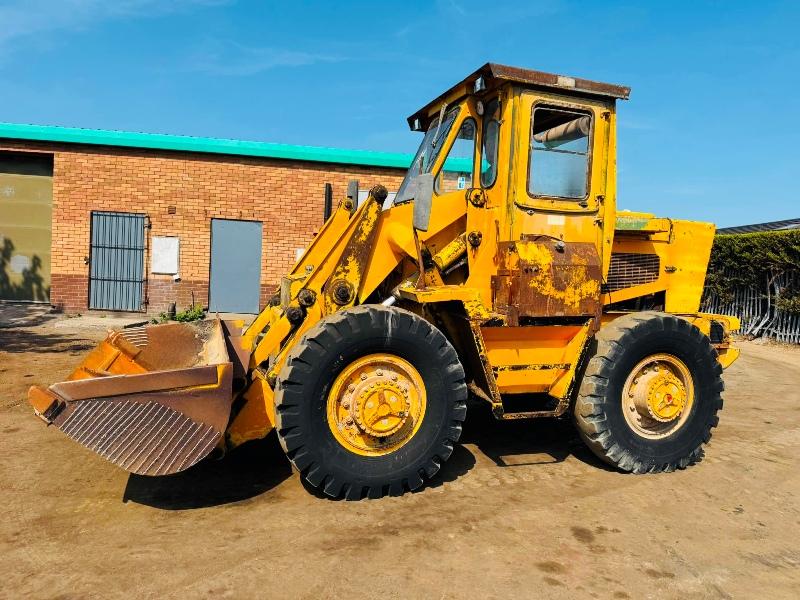 WEATHERHILL L61D LOADING SHOVEL*C/W BUCKET*VIDEO*