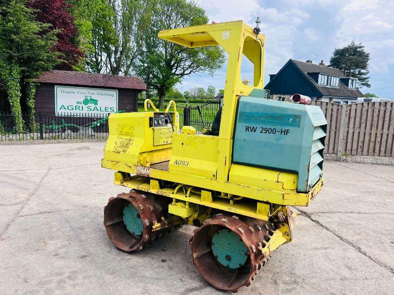 RAMMAX 2900-HF DOUBLE DRUM TRENCH ROLLER * SPARE & REPAIRS *