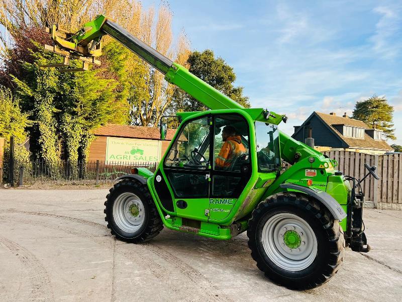 MERLO P32.6PLUS 4WD TELEHANDLER *AG-SPEC, YEAR 2009* C/W PICK UP HITCH *VIDEO*
