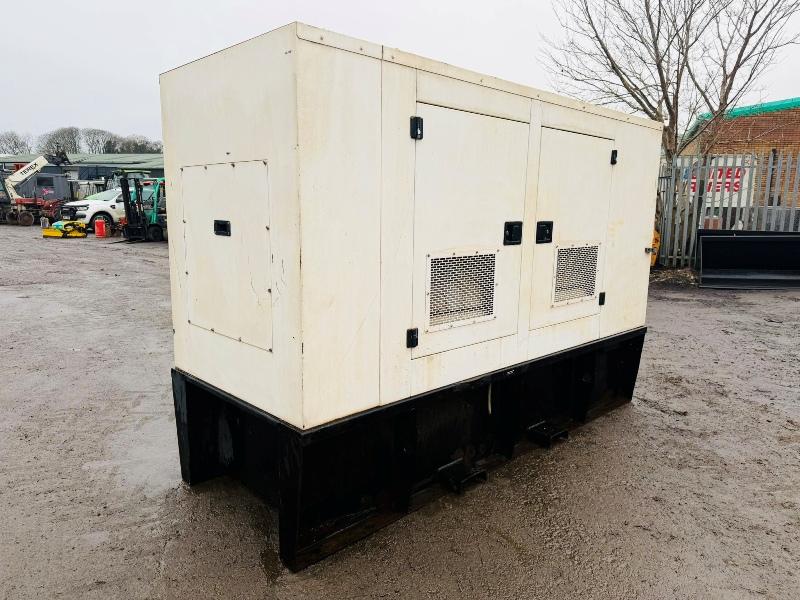 F G WILSON XD80P1 80KVA DIESEL GENERATOR*YEAR 2017*VIDEO*