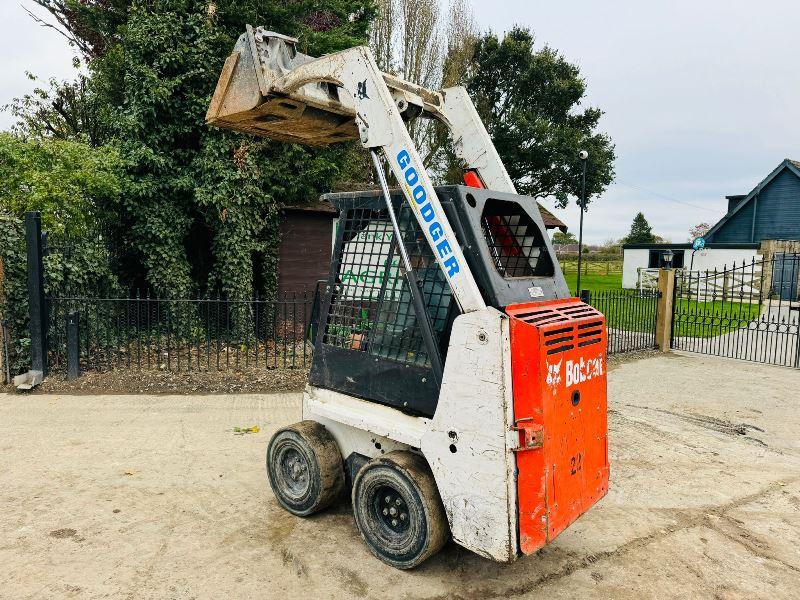 BOBCAT S70 SKIDSTEER *YEAR 2018* C/W BUCKET *VIDEO*