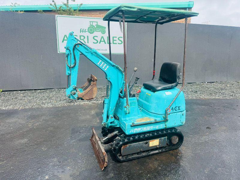IHI IS-4GX3 TRACKED EXCAVATOR WITH CANOPY*C/W BUCKET*VIDEO*