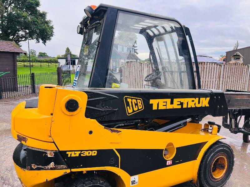 JCB TLT35D TELETRUCK C/W PALLET TINES *NON-RUNNER*VIDEO*