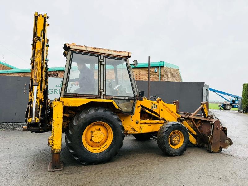 JCB 3CX PROJECT 8 HUB REDUCTION BACK END*C/W 4 IN ONE BUCKET*VIDEO*