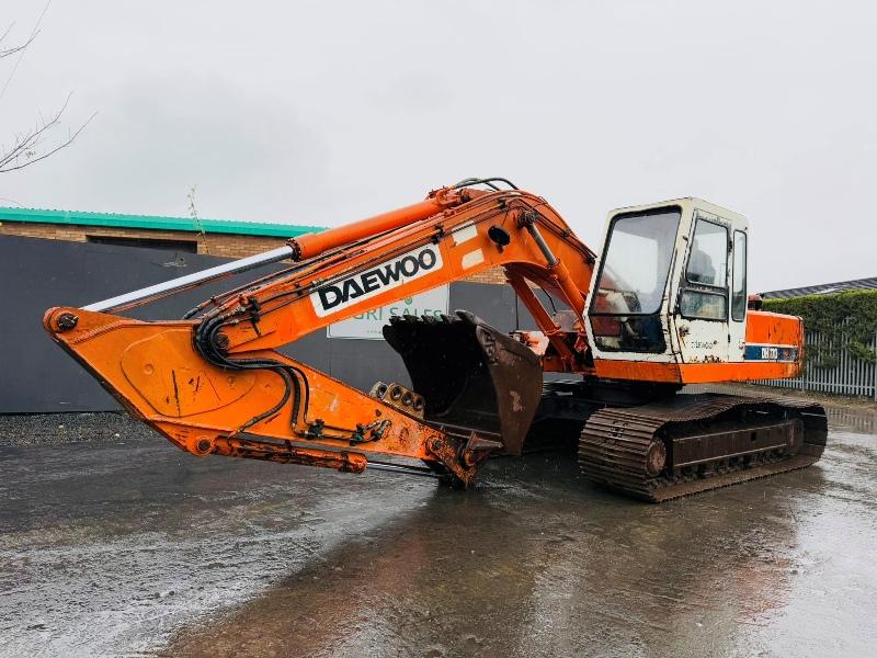 DAEWOO DH170 TRACKED EXCAVATOR*C/W BUCKET*VIDEO*