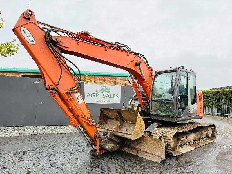 HITACHI ZX135US-3 TRACKED EXCAVATOR*ENGINE TAPPING*C/W BUCKET*VIDEO*
