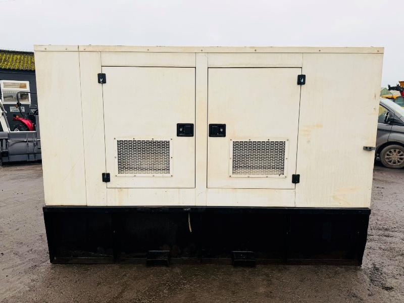 F G WILSON XD80P1 80KVA DIESEL GENERATOR*YEAR 2017*VIDEO*