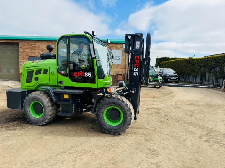 *NEW*UNUSED*JQ POWER CPC35 4WD ROUGH TERRAIN FORKLIFT*YEAR 2025*VIDEO*
